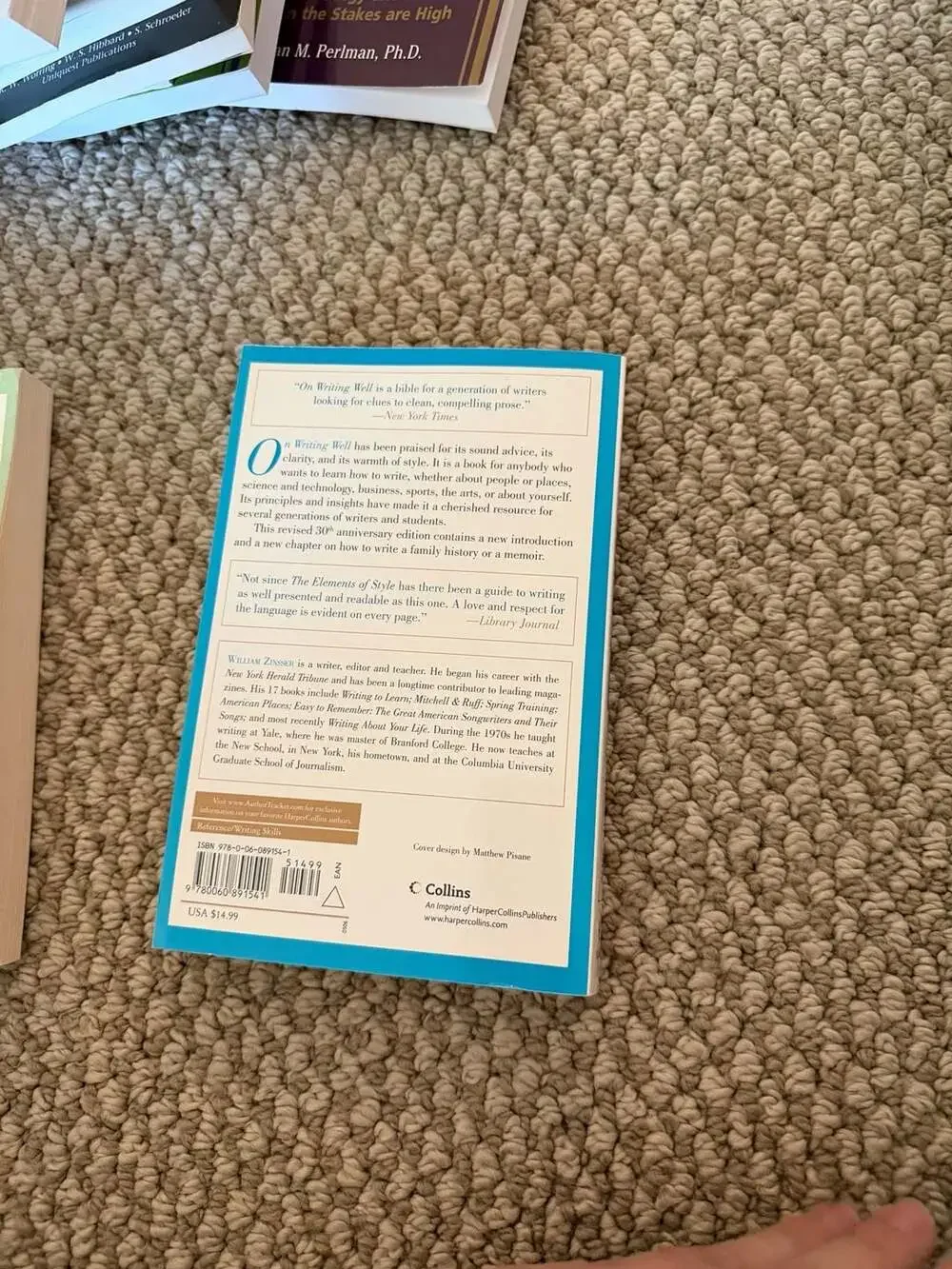 On Writing Well: The Classic Guide to Writing Nonfiction